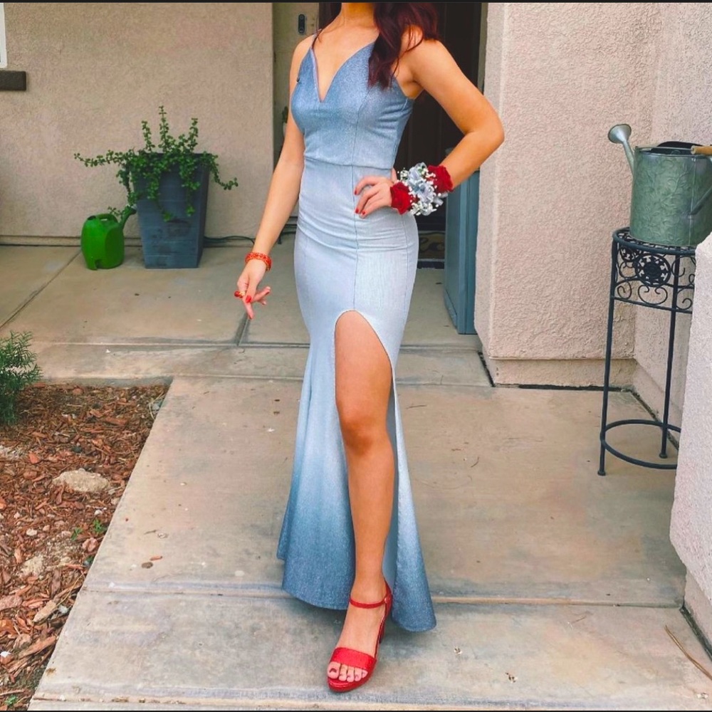 Prom dress ombré